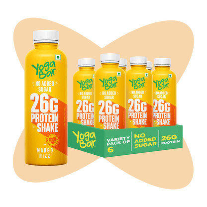 Yoga Bar 26g Protein Shake Mango Rizz - 250ml/bottle