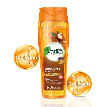 Dabur Vatika Bio Infusions Damage Therapy Shampoo