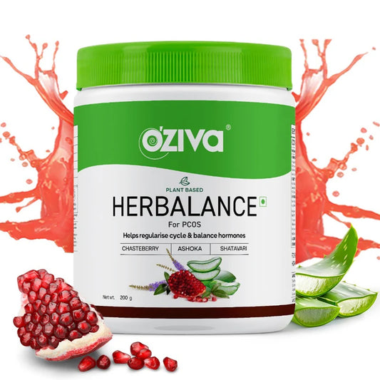 OZiva Plant Based HerBalance for PCOS 250g