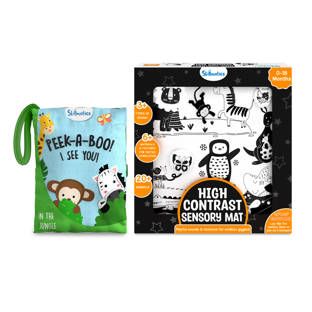 Skillmatics Touch and Tickle Time Bundle Ages 0 to 3