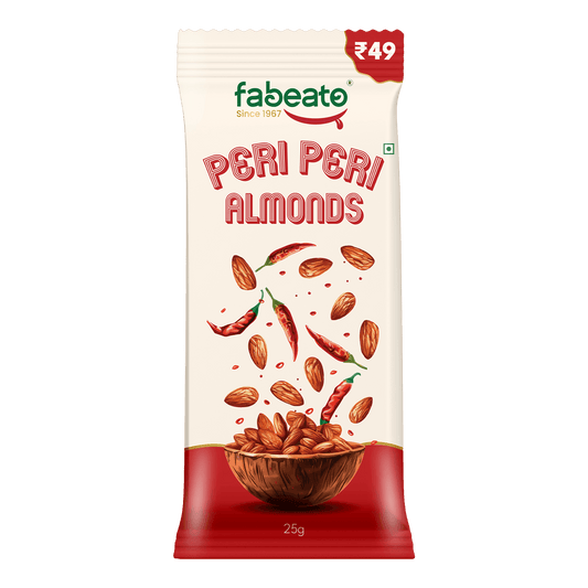Fabeato Munch on the Go Snack Premium Peri Peri Almonds