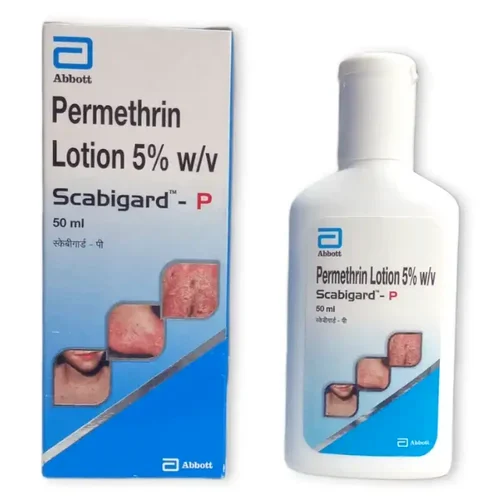 Scabigard-P Permethrin Lotion 5% w/v 50 ml with box