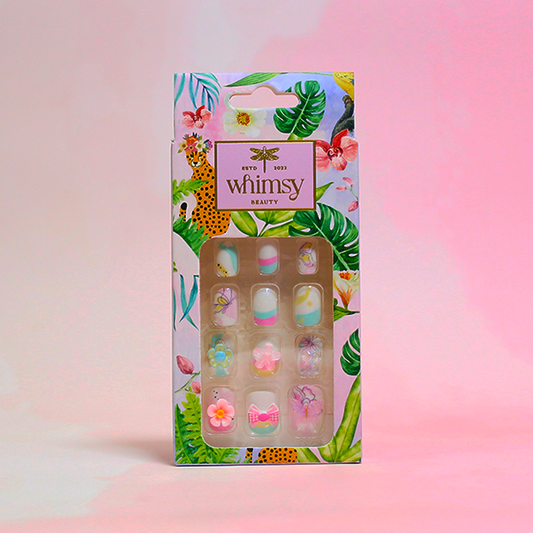 Whimsy Beauty Butterfly Press ON Nails