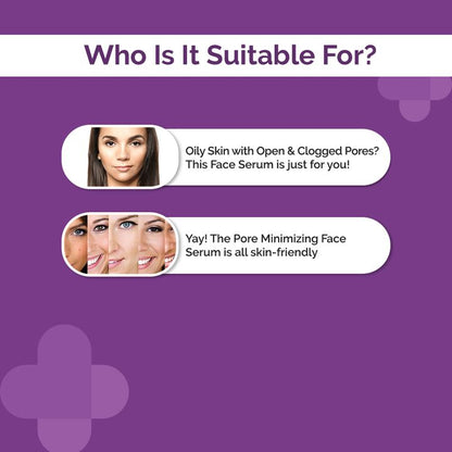 The Derma co Pore Minimizing Face Serum with 4% Niacinamide, 5% PHA and pREFINYL - PUSHMYCART