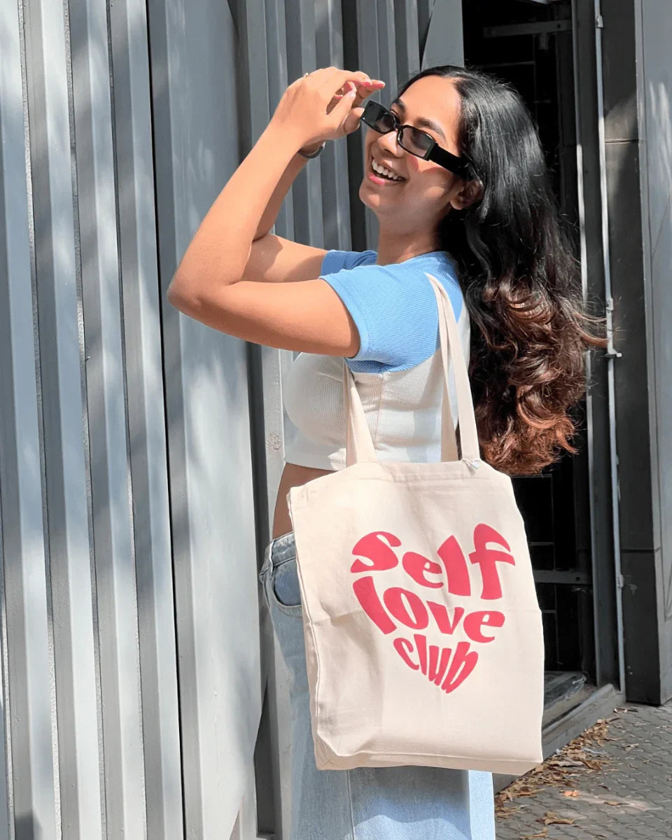 Ecoright Self Love Zipper Tote Bag
