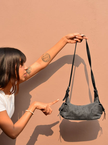 Ecoright Midnight Denim Shoulder Bag