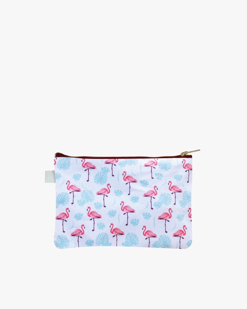 Ecoright Flamingos Cosmetic Pouch