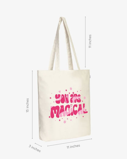Ecoright Enchanting You Zipper Tote Bag