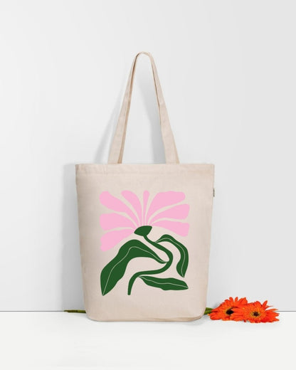 Ecoright Oopsie Daisy Zipper Tote Bag