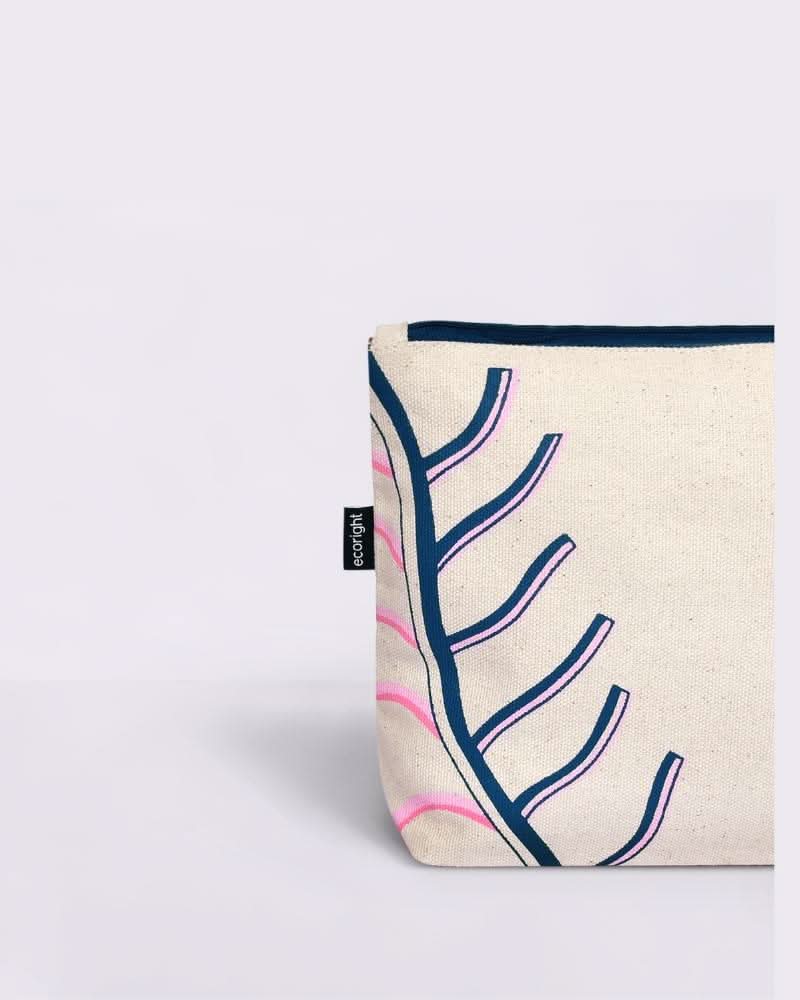 Ecoright Rear Leaf Cosmetic Pouch