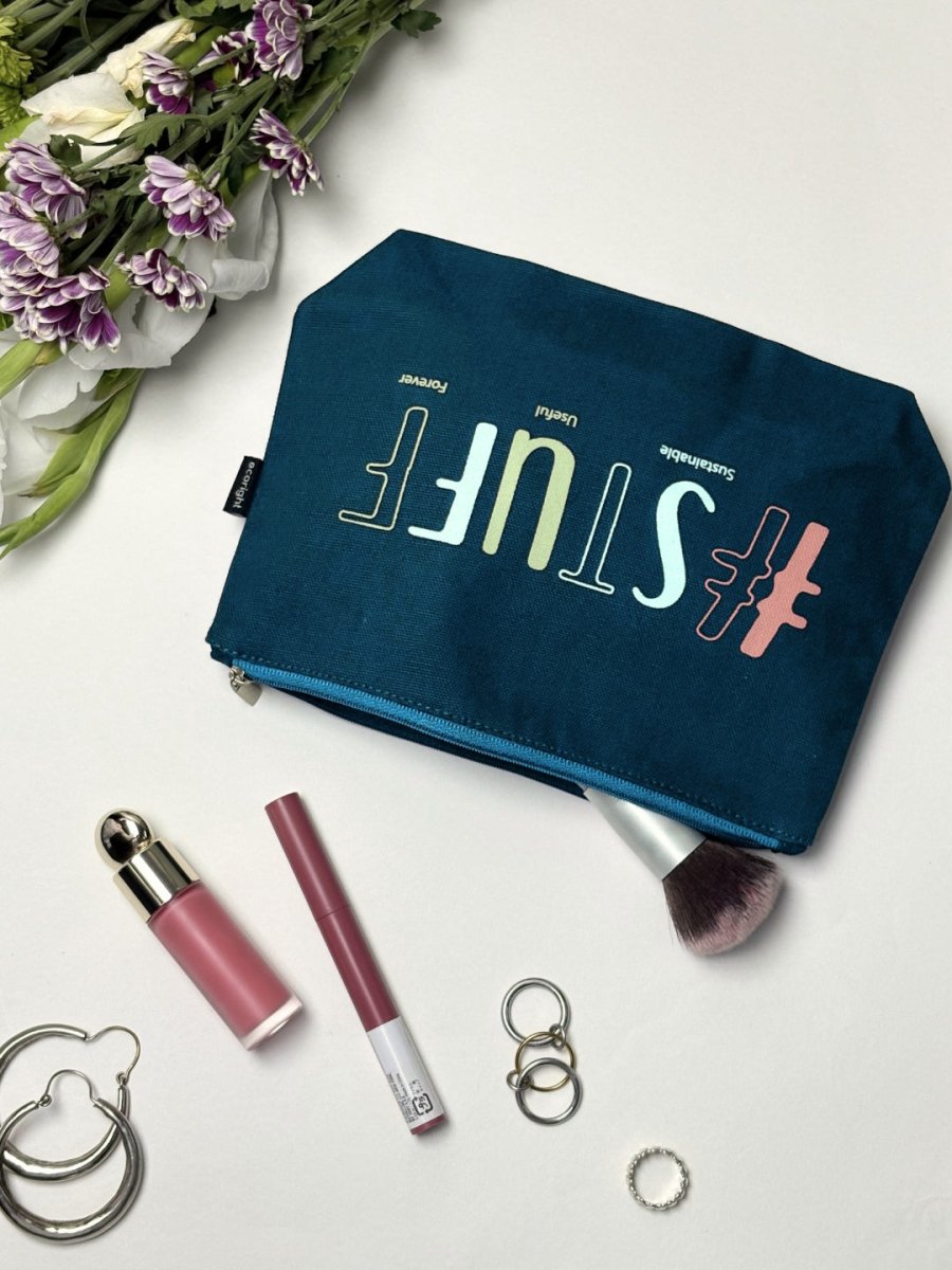 Ecoright Sustainable Stuff Cosmetic Pouch