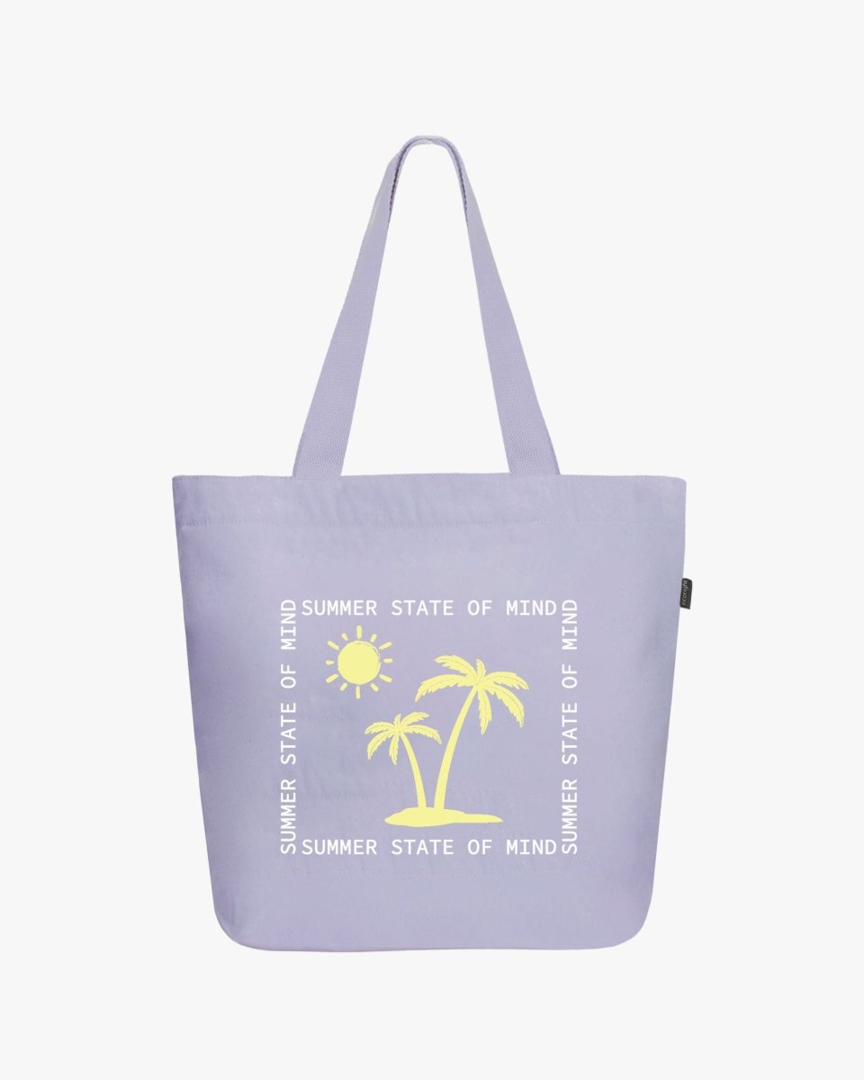 Ecoright Sunny Side Large Zipper Tote Bag
