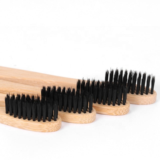 Shield Cosmetics Bamboo Charcoal Soft Bristle Toothbrush