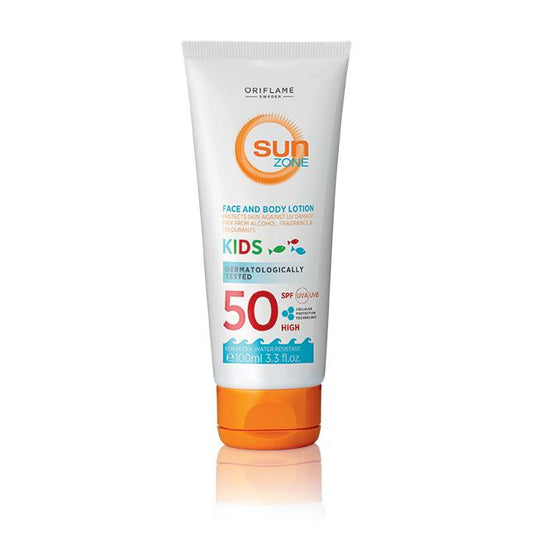 Oriflame Sun 360 Sun Zone Face & Body Lotion Kids SPF 50 High