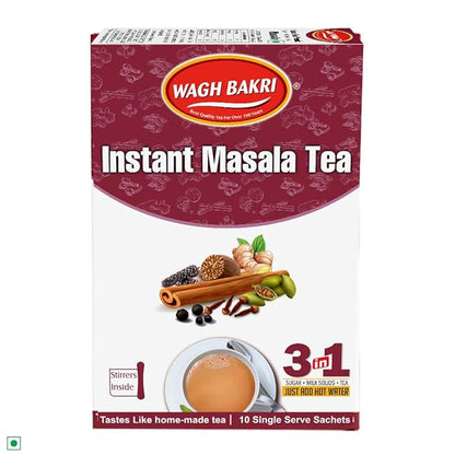 Wagh Bakri Masala Instant Tea Premix-140 Grams - PUSHMYCART