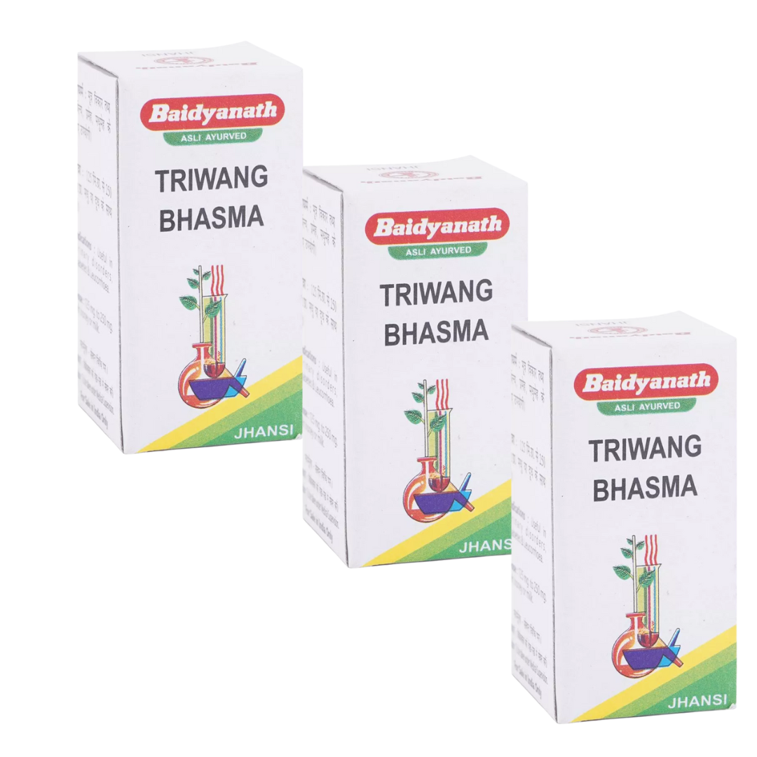 Baidyanath Triwang Bhasma 10g - PUSHMYCART