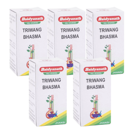 Baidyanath Triwang Bhasma 10g - PUSHMYCART