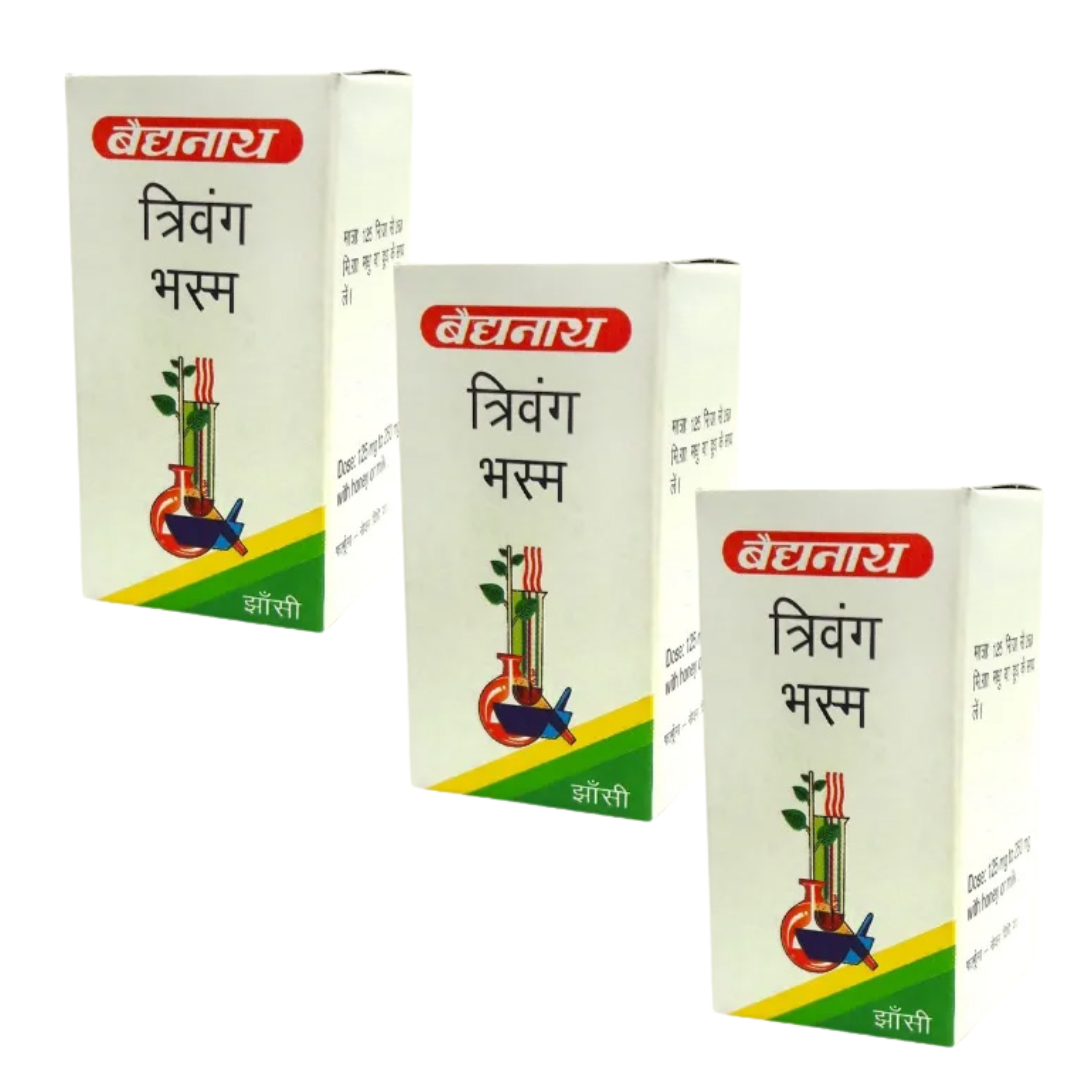 Baidyanath Triwang Bhasma 10g - PUSHMYCART