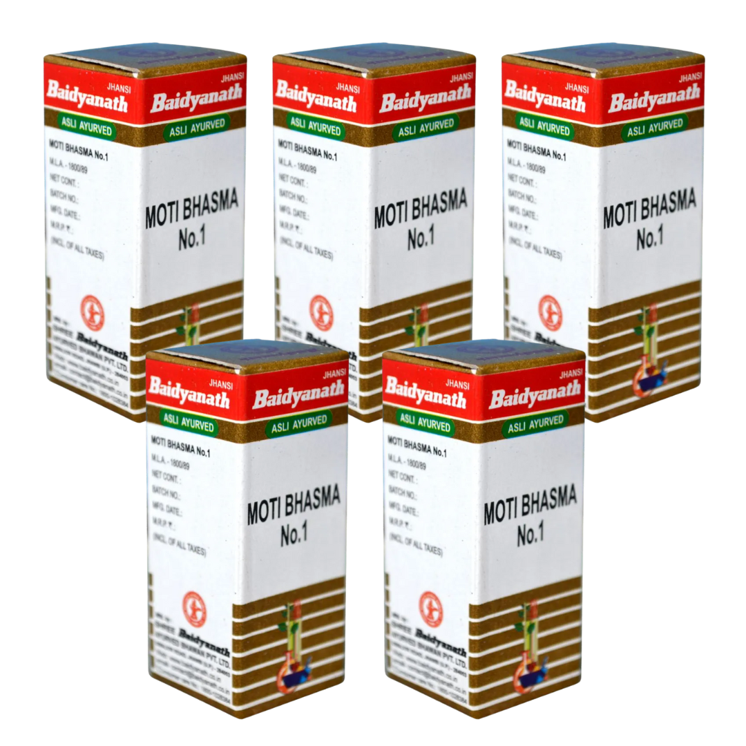Baidyanath Moti Bhasam No1 1g - PUSHMYCART