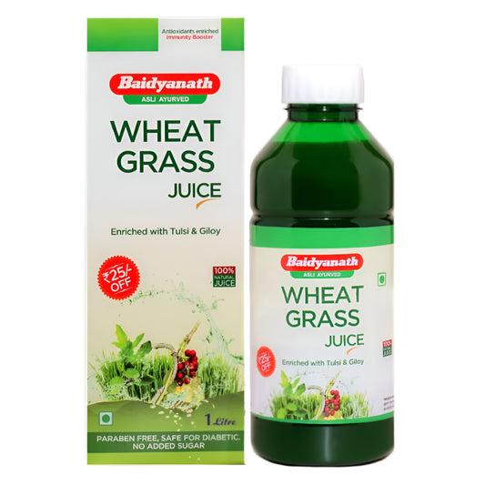 Baidyanath Wheat Grass Juice 1L - PUSHMYCART