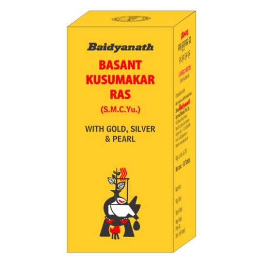 Baidyanath Basant Kusumakar Ras 50 Tablets