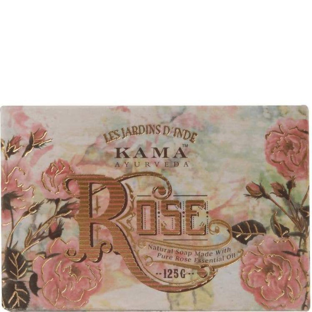 Kama Ayurveda Natural Rose Soap - PUSHMYCART