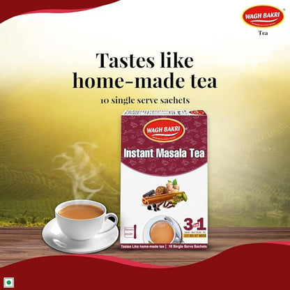 Wagh Bakri Masala Instant Tea Premix-140 Grams - PUSHMYCART