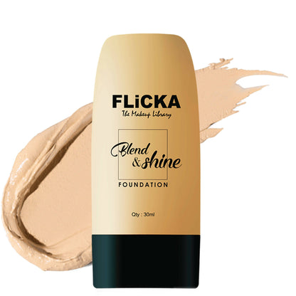Flicka Blend & Shine Foundation | Ivory
