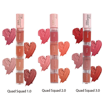 Milagro Beauty Quad Squad+ Blush