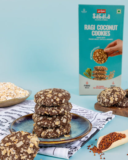 Sabala Millets Millet Cookies - Ragi Coconut
