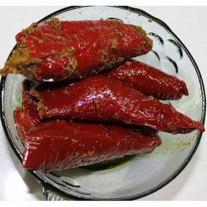 Madhura Pandu Mirchi Pickle - PUSHMYCART