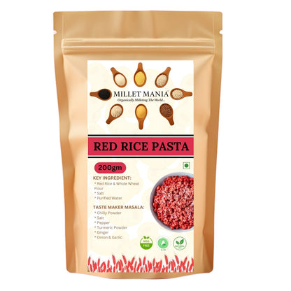 Millet Mania Red Rice Pasta
