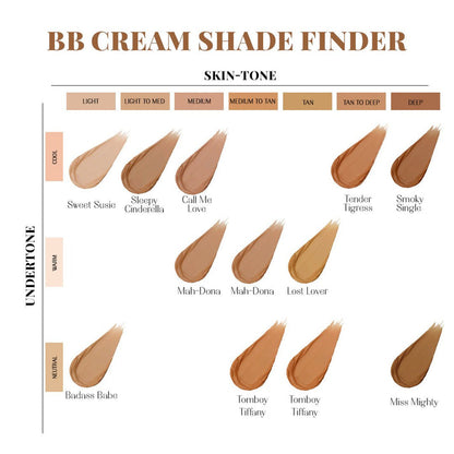 LoveChild Lost Lover Medium | One Take 5|IN|1 BB Cream With SPF 20 PA++ Sun Protection