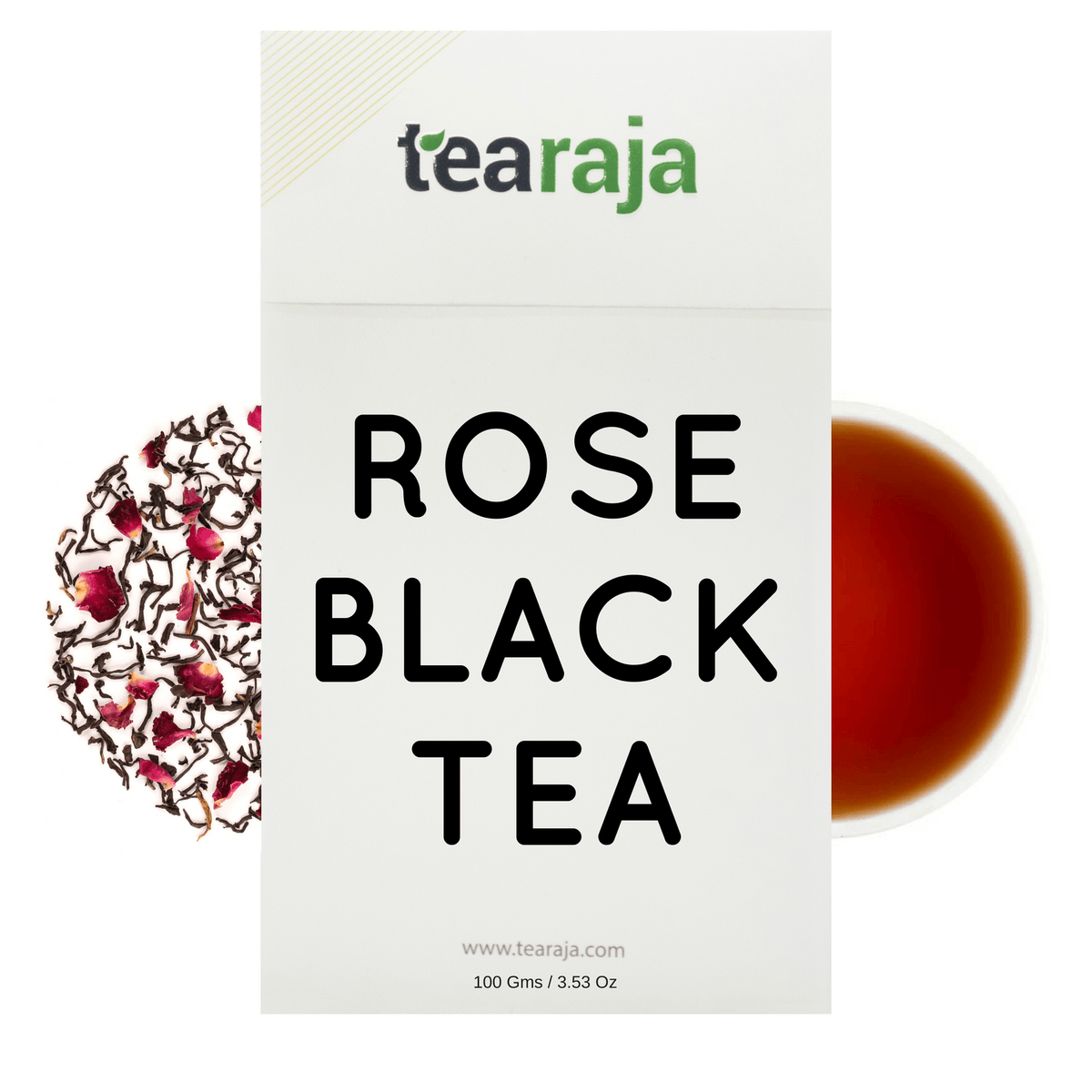 Tea Raja - Rose Black Tea - PUSHMYCART