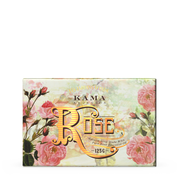 Kama Ayurveda Natural Rose Soap - PUSHMYCART
