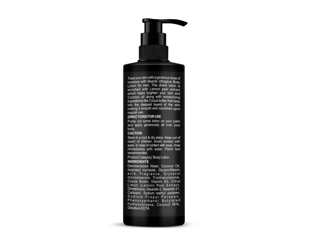 Beardo Ultra Glow Body Lotion For Men 250ml