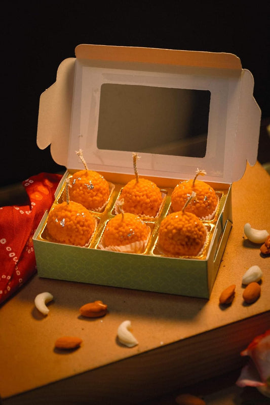 Skiya Aroma Motichoor Laddu Scented Candles