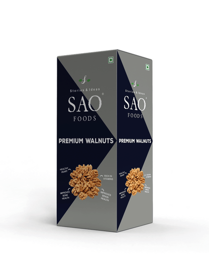 SAO Foods Premium Walnuts 250gm