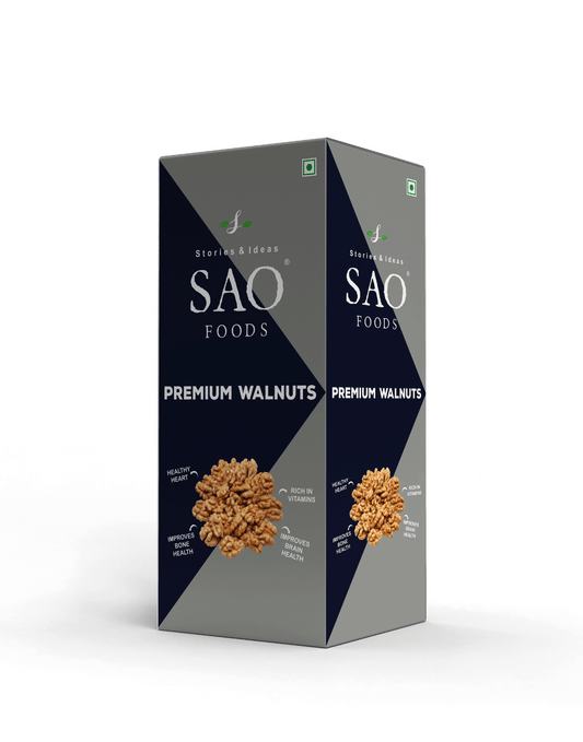 SAO Foods Premium Walnuts 250gm