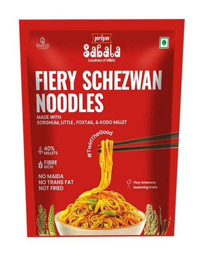 Sabala Millets Millet Noodles - Fiery Schezwan