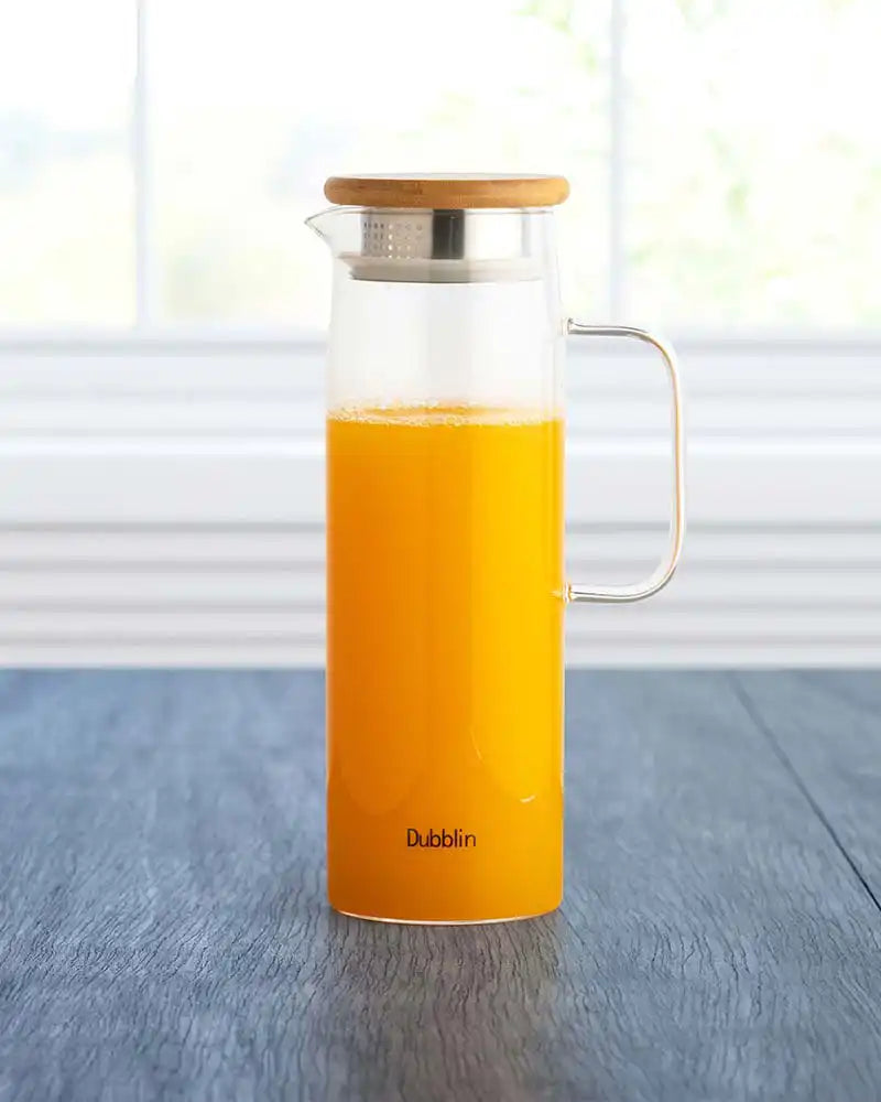 Dubblin Glacier Glass Jug 1300 ml