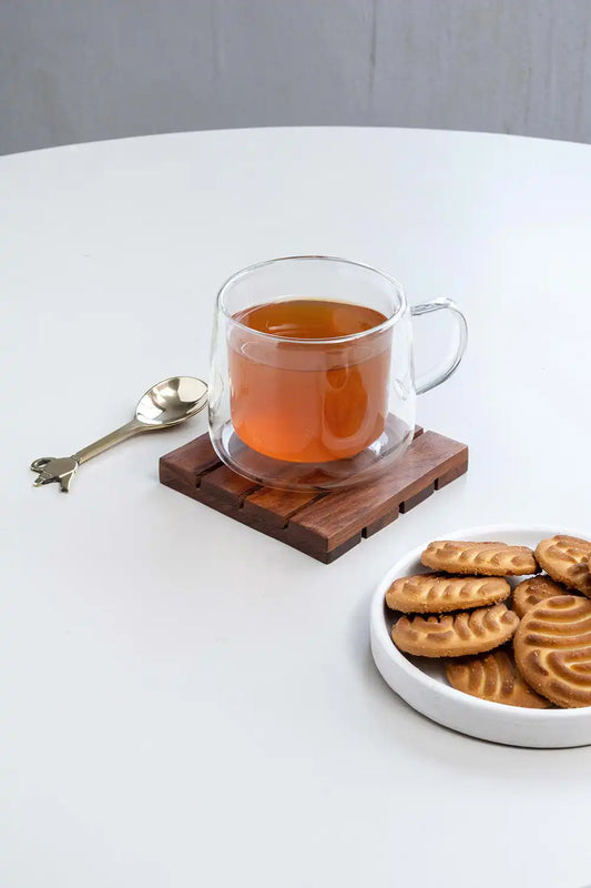 Dubblin Boult Borosilicate Glass Mug 300 ml