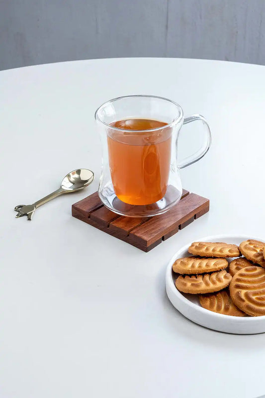 Dubblin Roger Borosilicate Glass Mug 260 ml