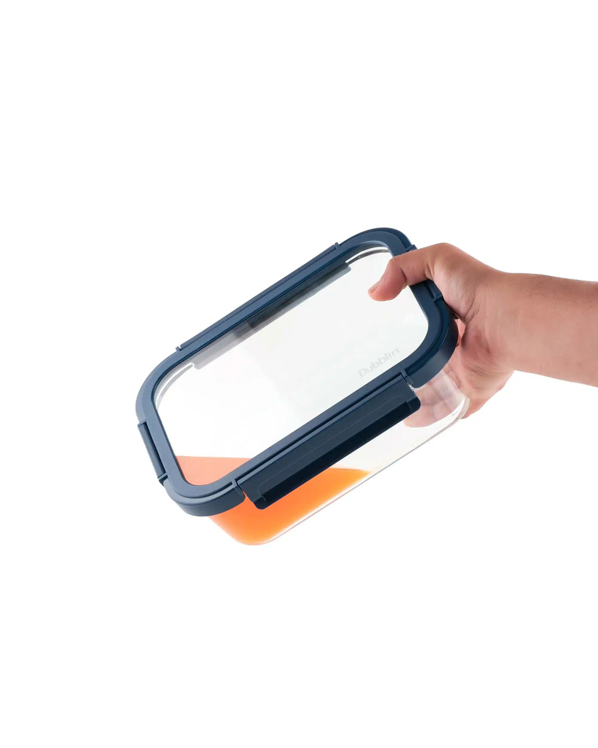 Dubblin Keep In Glass Rectangle Glass Container 1500 ml