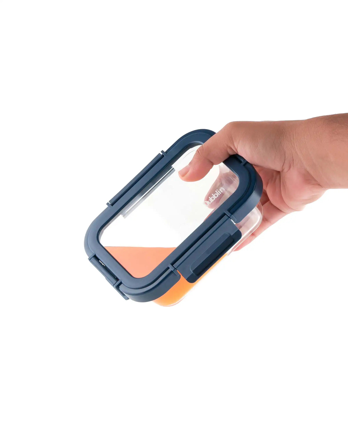 Dubblin Keep In Glass Rectangle Glass Container 370 ml