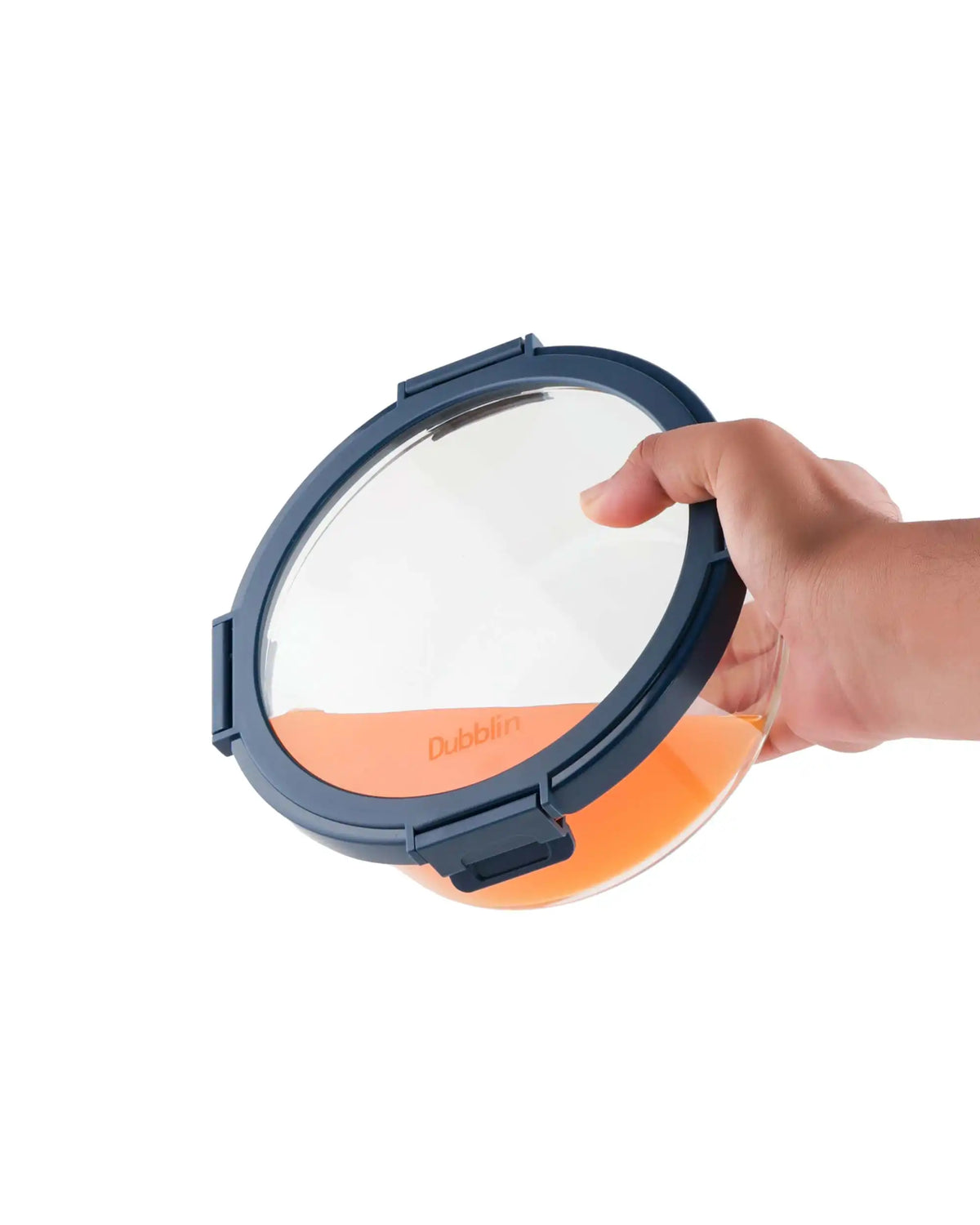 Dubblin Keep In Glass Round Glass Container 970 ml