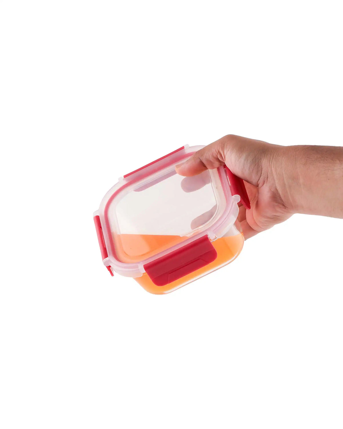 Dubblin Lock Me Up Square Glass Container 530 ml