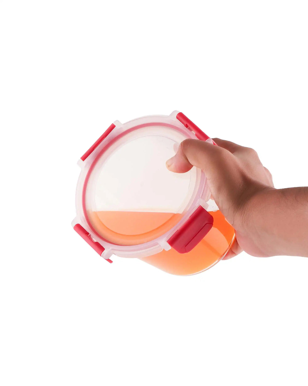 Dubblin Lock Me Up Deep Round Glass Container 700 ml