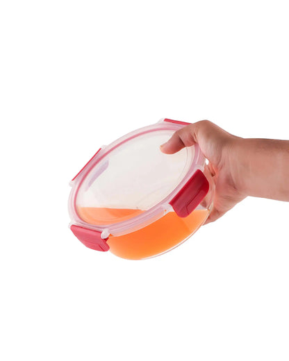 Dubblin Lock Me Up Round Glass Container 970 ml