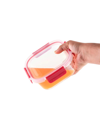 Dubblin Lock Me Up Square Glass Container 800 ml
